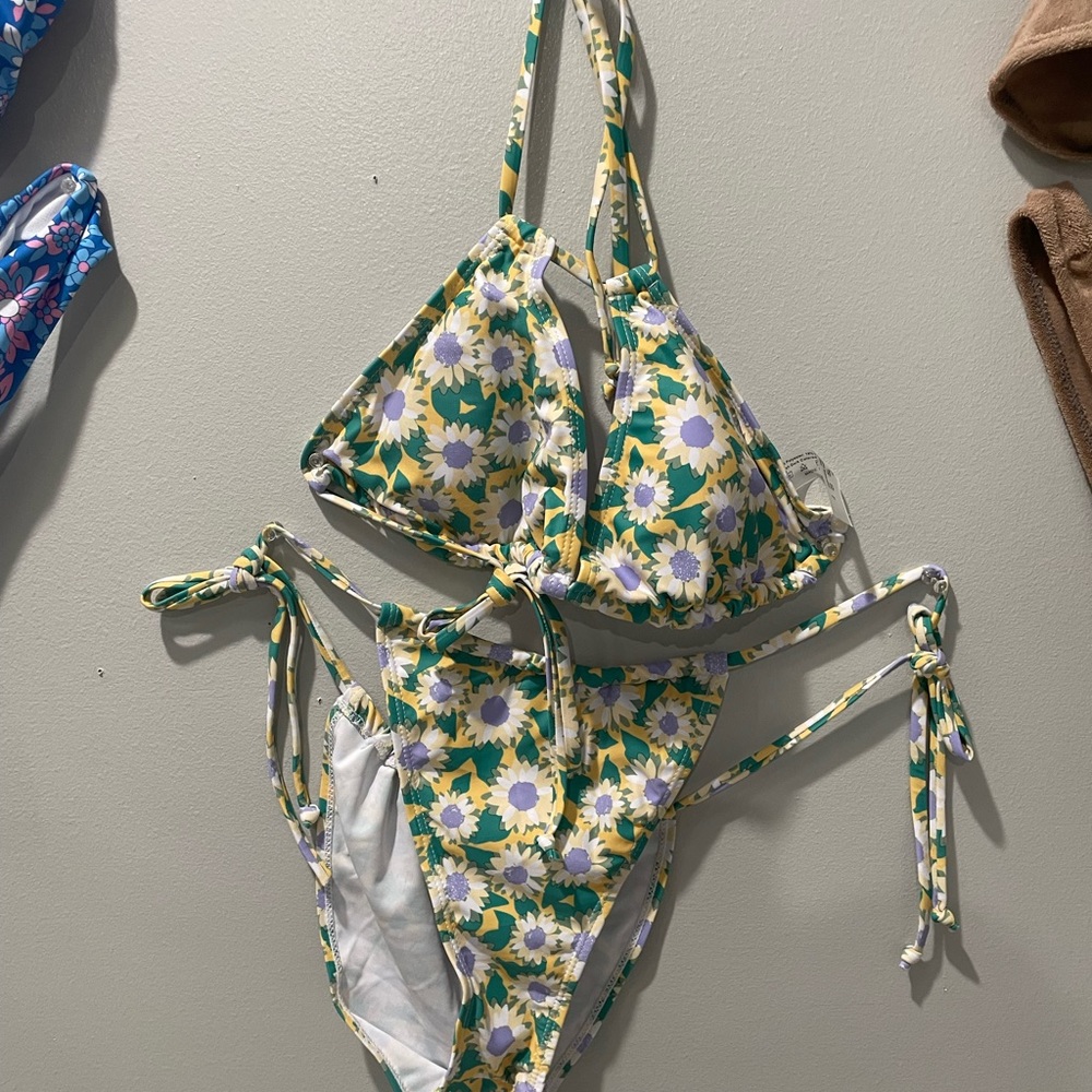 These swimsuit are new and I’ve been selling them out of my shop but closed